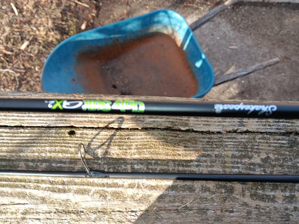 Shakespeare Ugly Stik GX2 Spinning Reel and 5'6" Fishing Rod Combo